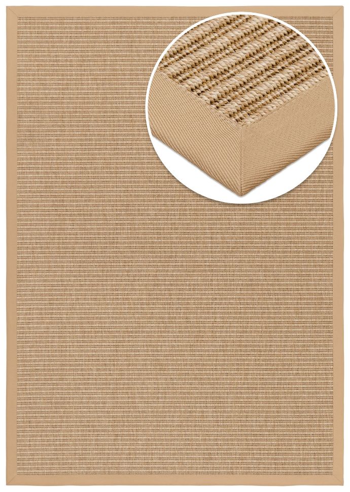 Taffino Tweed natur Draufsicht