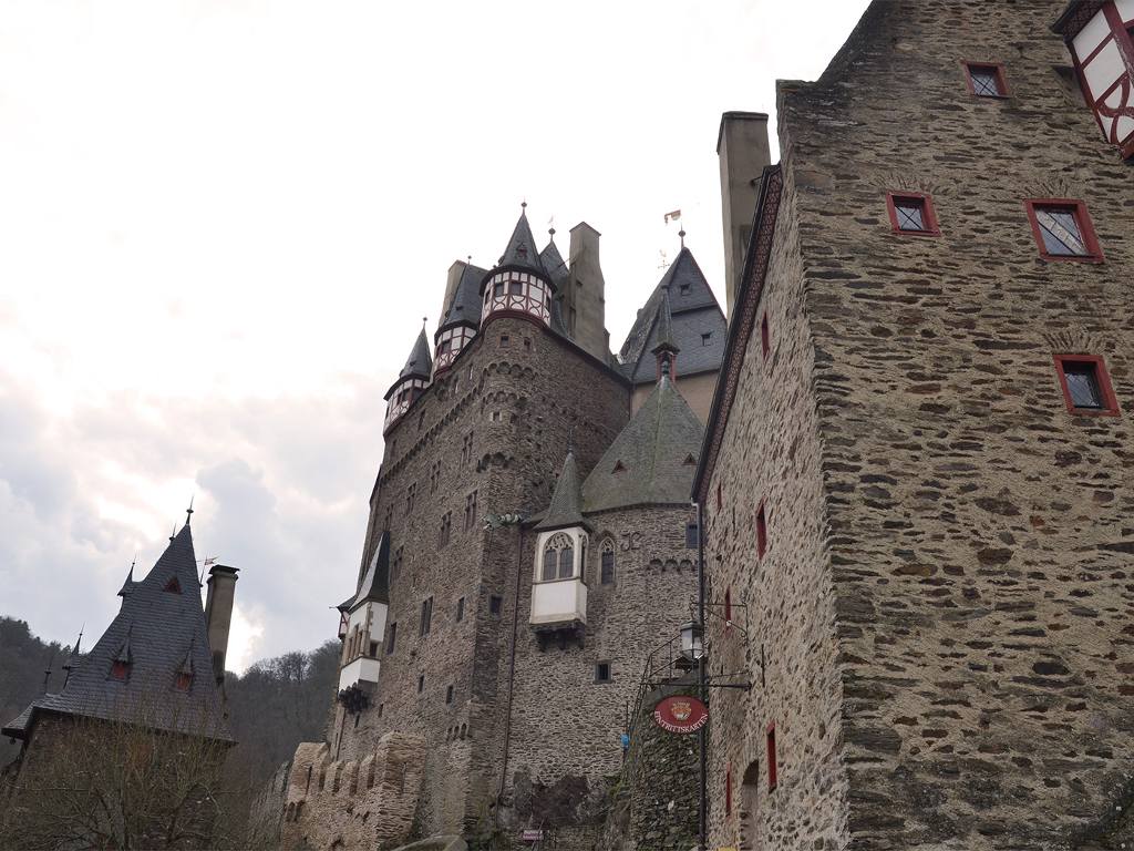 Foto der Burg Eltz.