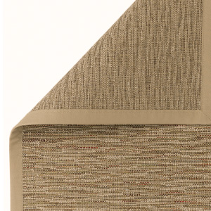 Basic S2 Natur 004 multi Foto von Outdoorteppiche Naturino Basic S2 Natur 004 multi mit umgeschlagener Ecke.