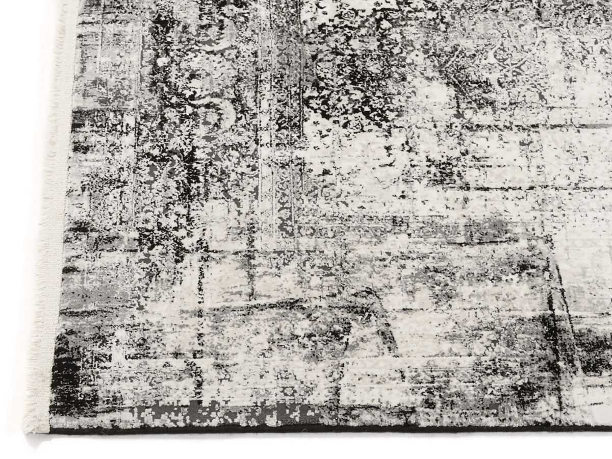 Diadem Schwarz-Silber Ecke