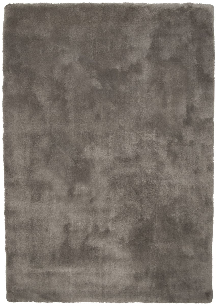Hochflorteppich Lomani Taupe Draufsicht