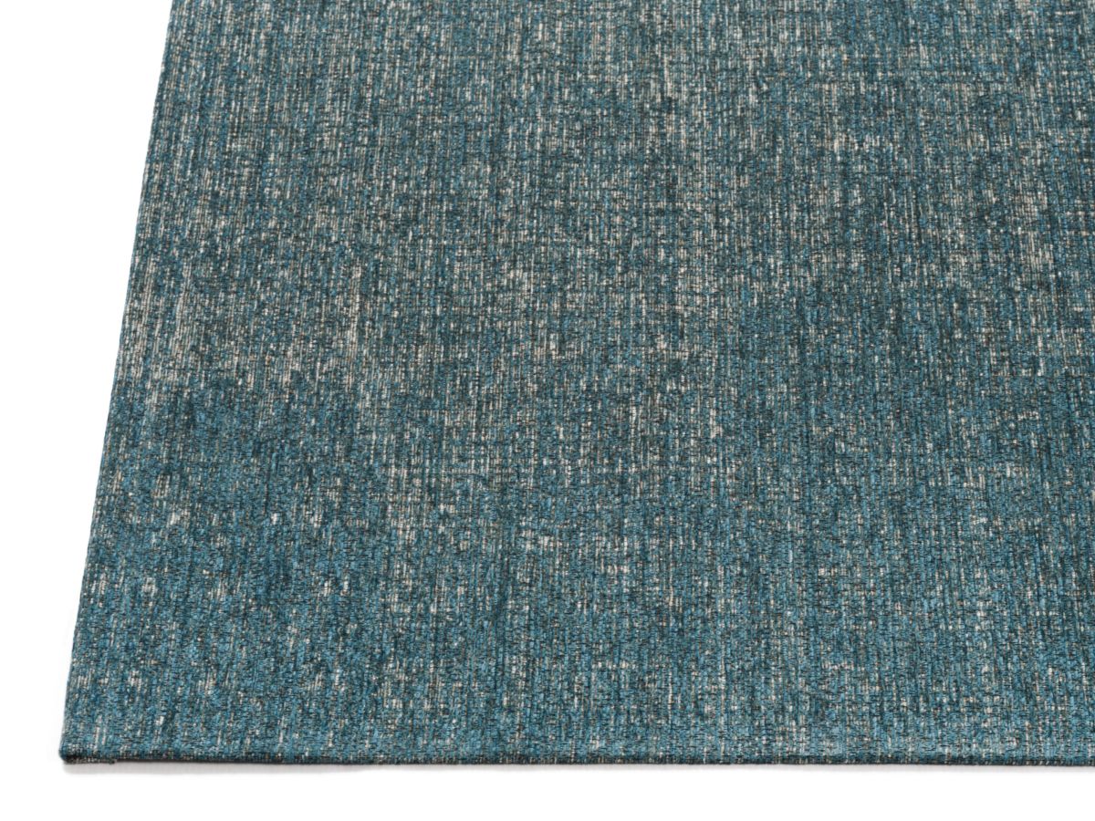 Vintage-Teppich Salamanca Hellblau Ecke