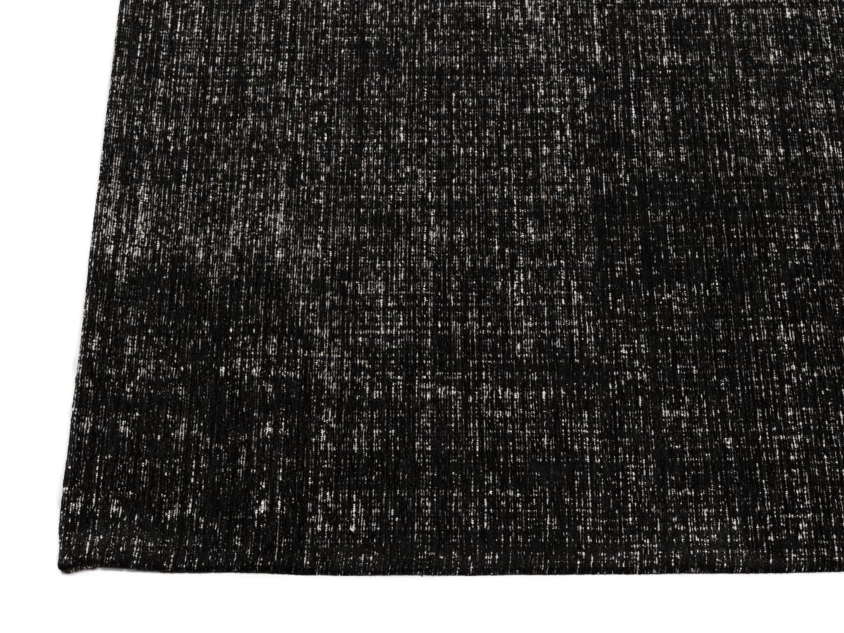 Vintage-Teppich Salamanca Schwarz Ecke