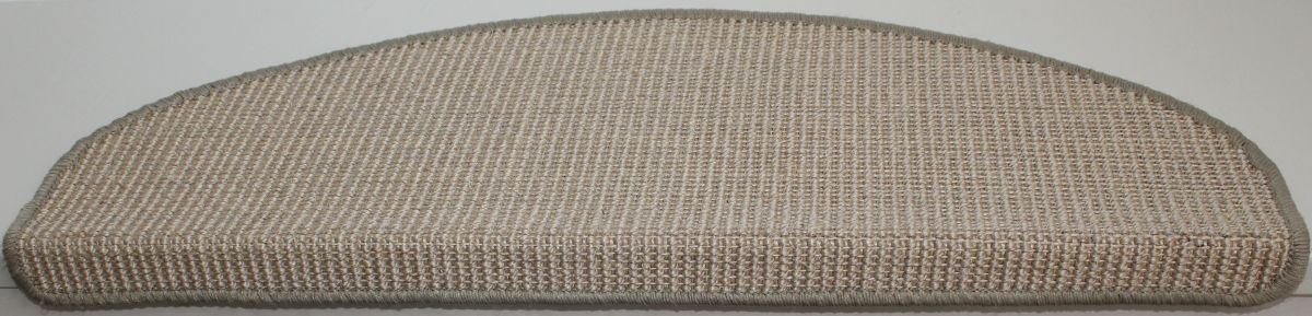 Sisal-Stufenmatte Mara Kieselgrau
