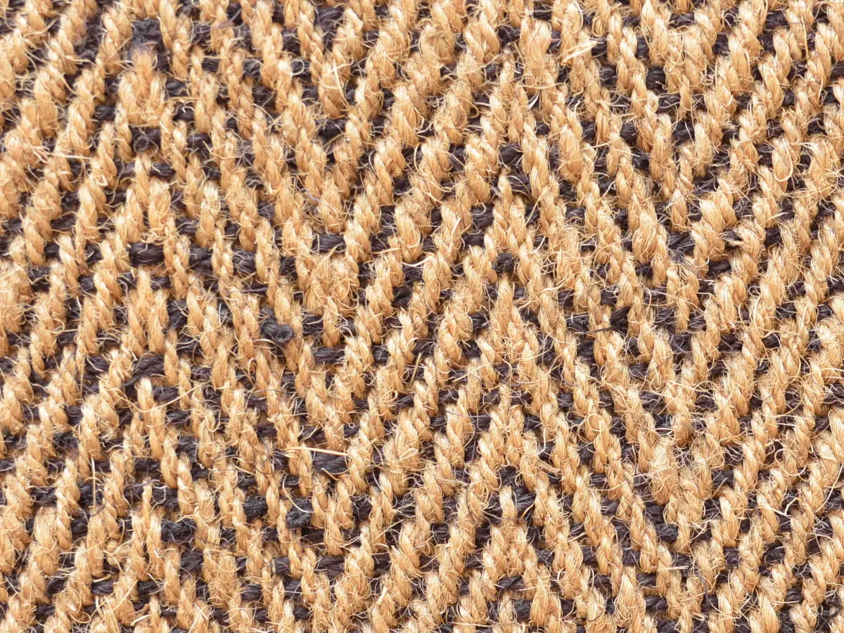 Kokosläufer Extra Jaspe Natur/Braun