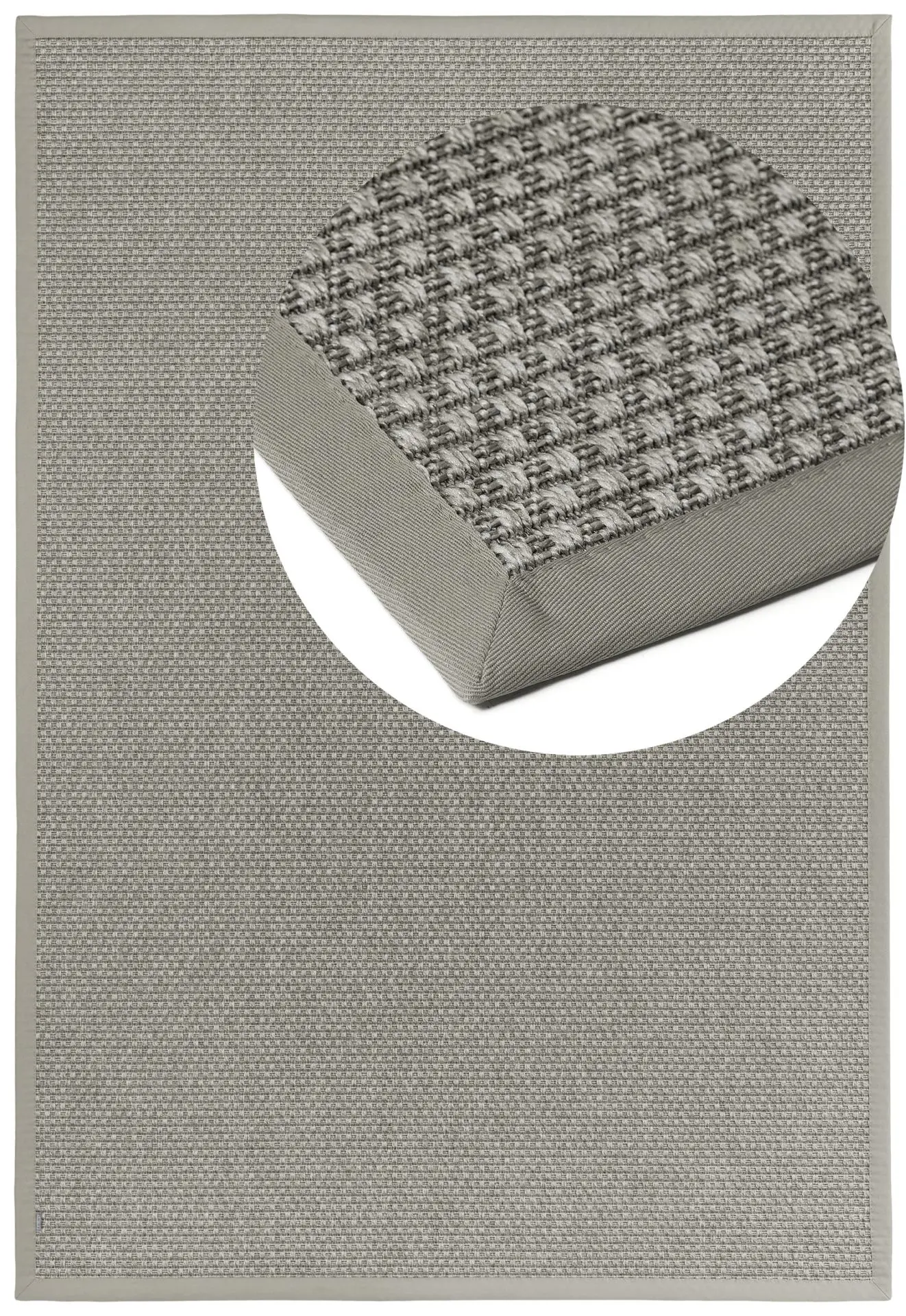 Naturino Basic S2 Silber 002 Karree Draufsicht mit Lupe Naturino Basic S2 Silber 002 Karree Draufsicht mit Lupe