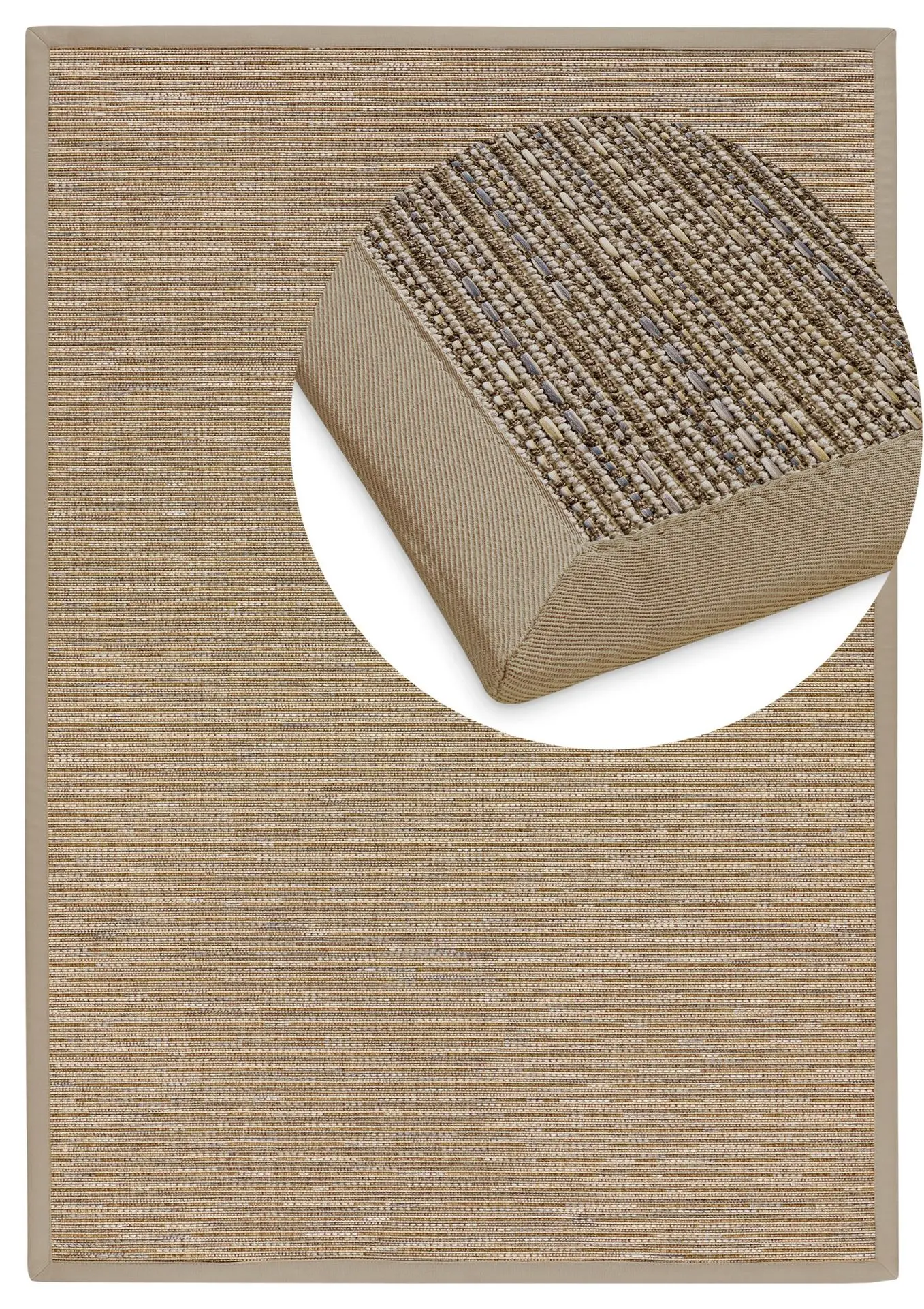 Naturino Effekt S2 Natur Draufsicht mit Lupe