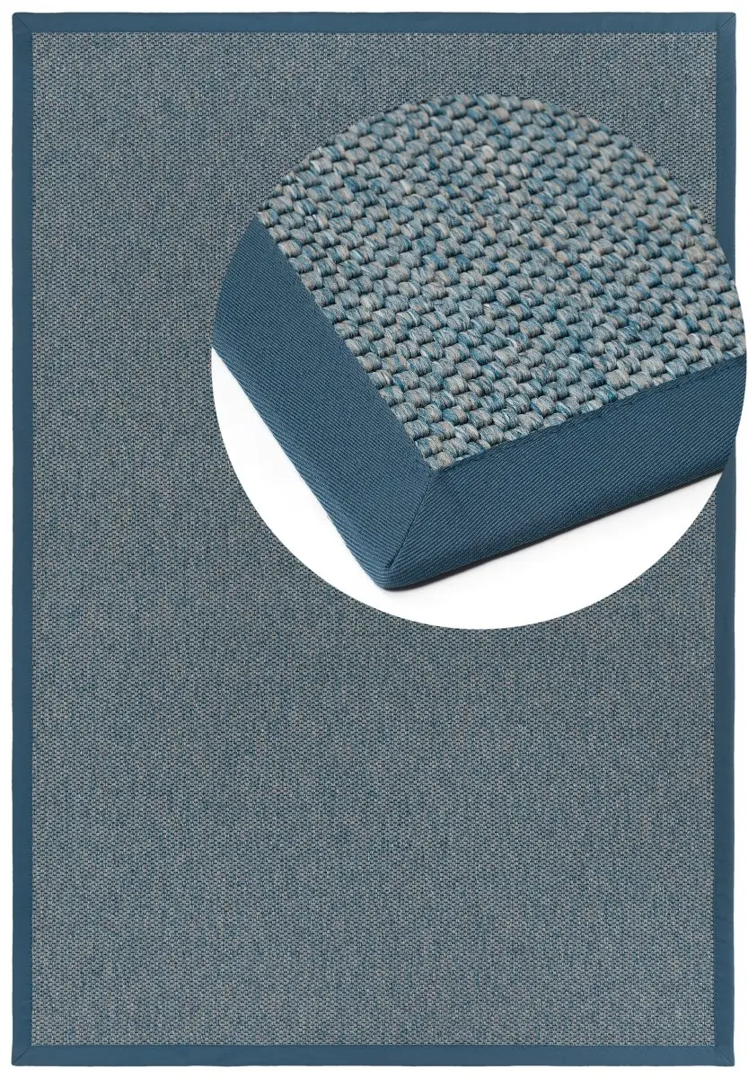 Naturana Panama S2 Blue top view with magnifying glass