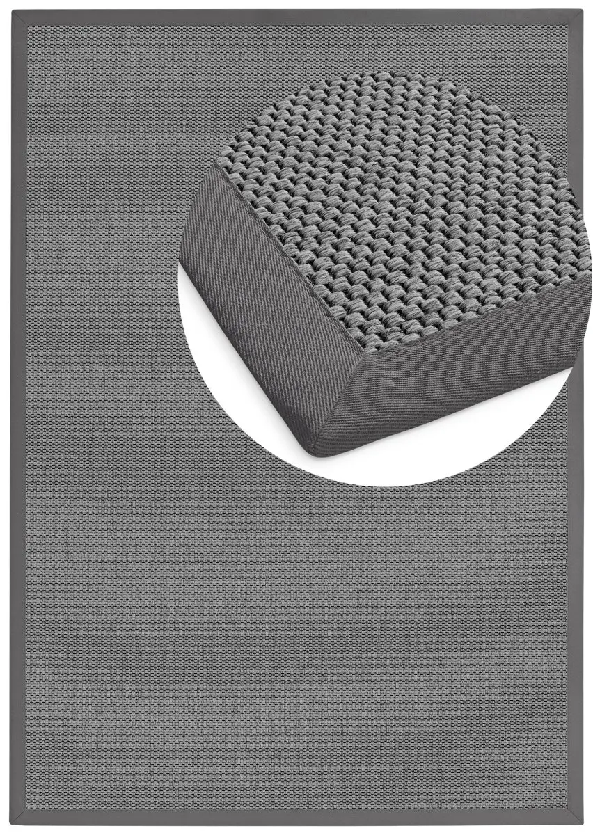 Naturana Panama S2 Grey top view with magnifying Glass