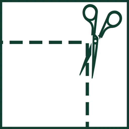 Icon für Wunschmaß im Rechteck