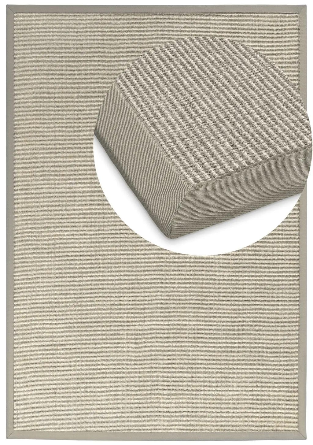 Mara S2 Sand Draufsicht mit Lupe