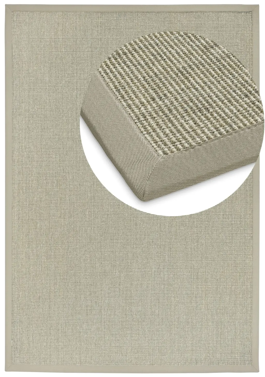 Mara S2 Beige-mix Draufsicht mit Lupe