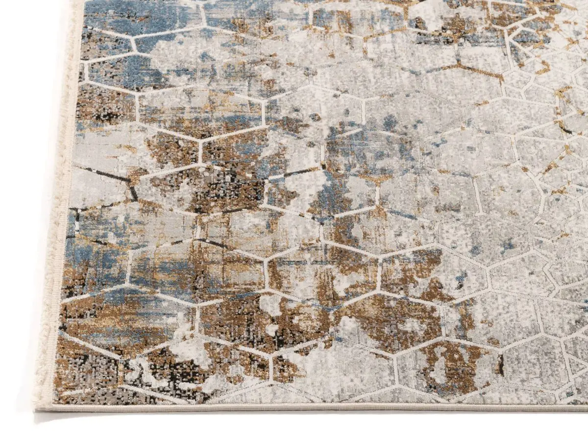 Diadem Grau Aqua Ecke