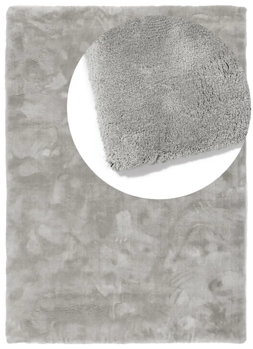 Lomani Kieselgrau Draufsicht mit Lupe