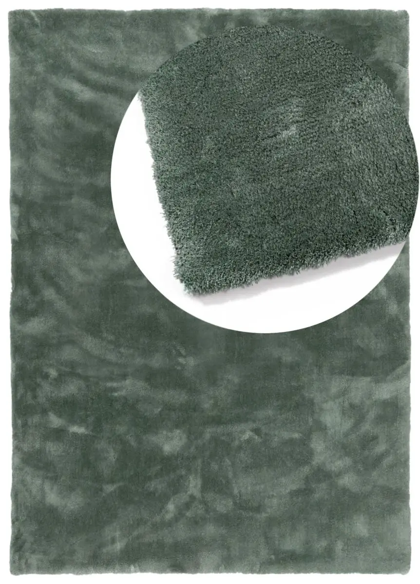 Lomani Türkis Draufsicht mit Lupe