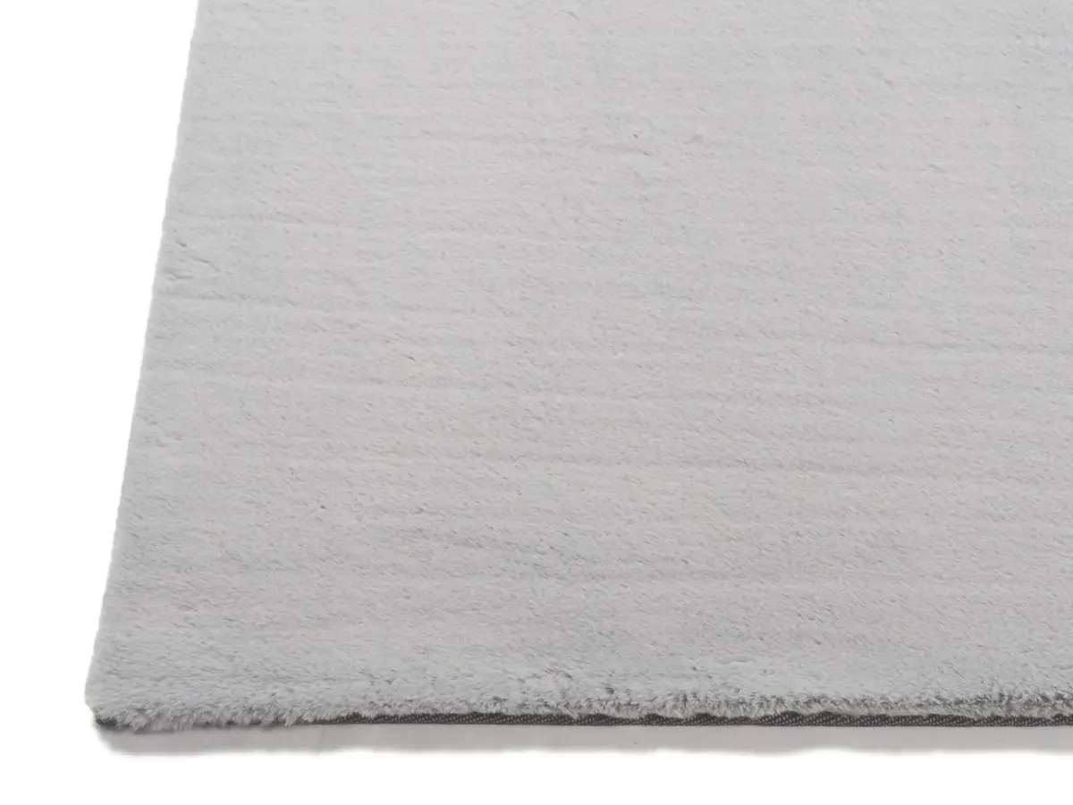 Hochflorteppich Lotti Hellgrau Ecke Hochflorteppich Lotti Hellgrau Ecke