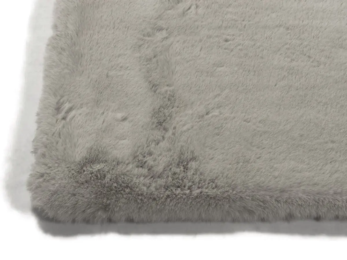 Hochflorteppich Louisa Taupe Ecke Hochflorteppich Louisa Taupe Ecke