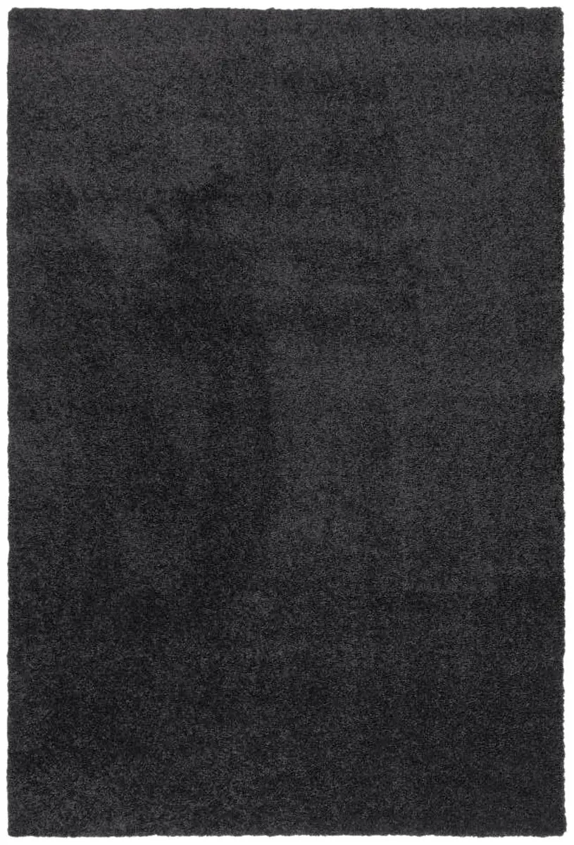 Hochflorteppich Lucida Anthrazit Draufsicht