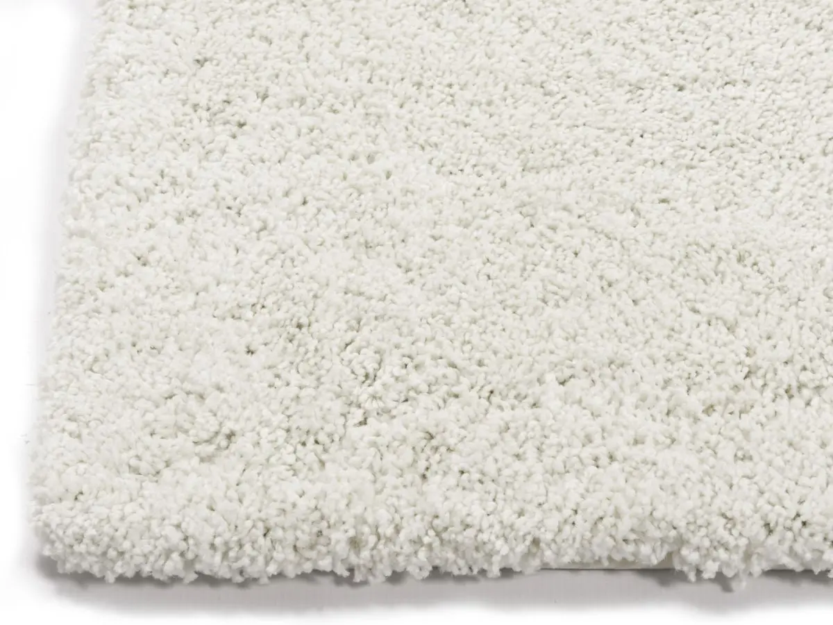 Hochflorteppich Lucida Creme Ecke