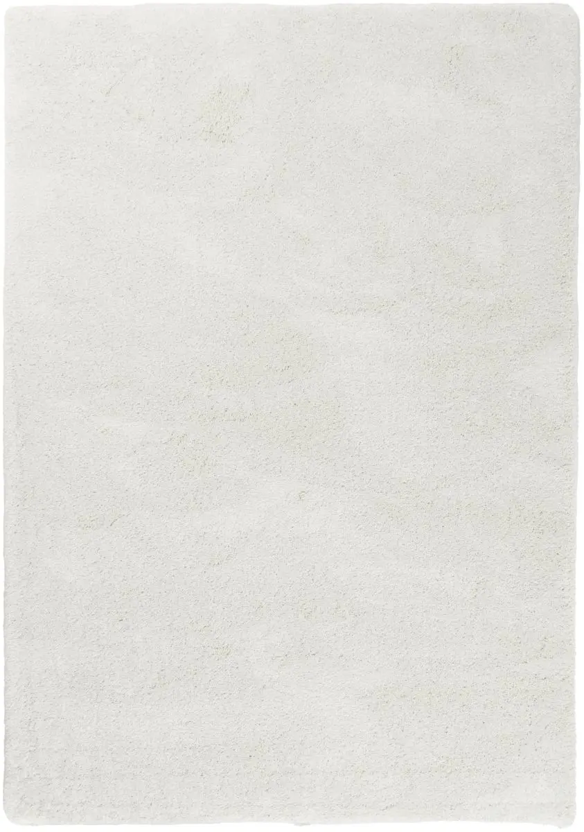 Hochflorteppich Lucida Creme Draufsicht