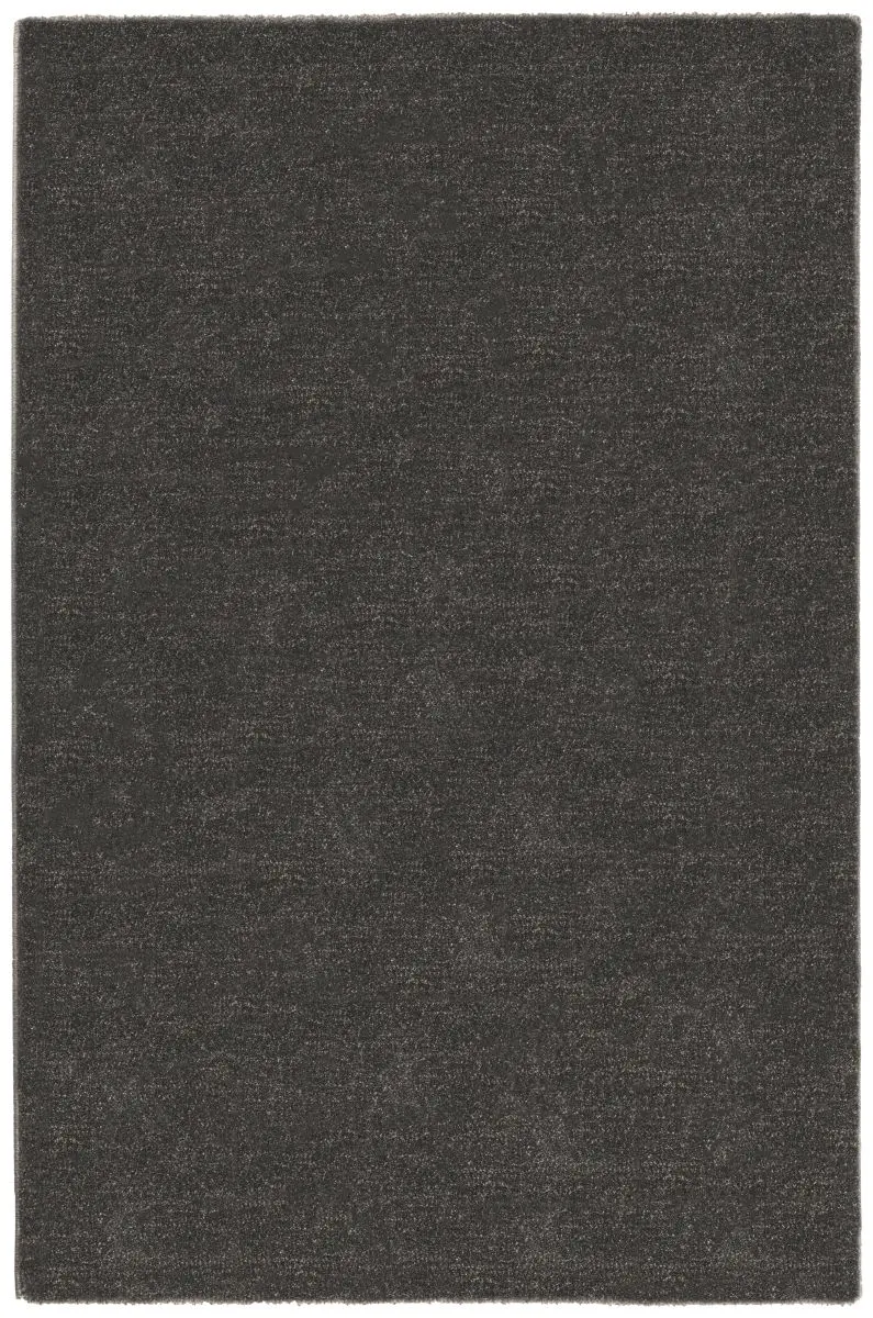 Kurzflorteppich Maduna Anthrazit Draufsicht