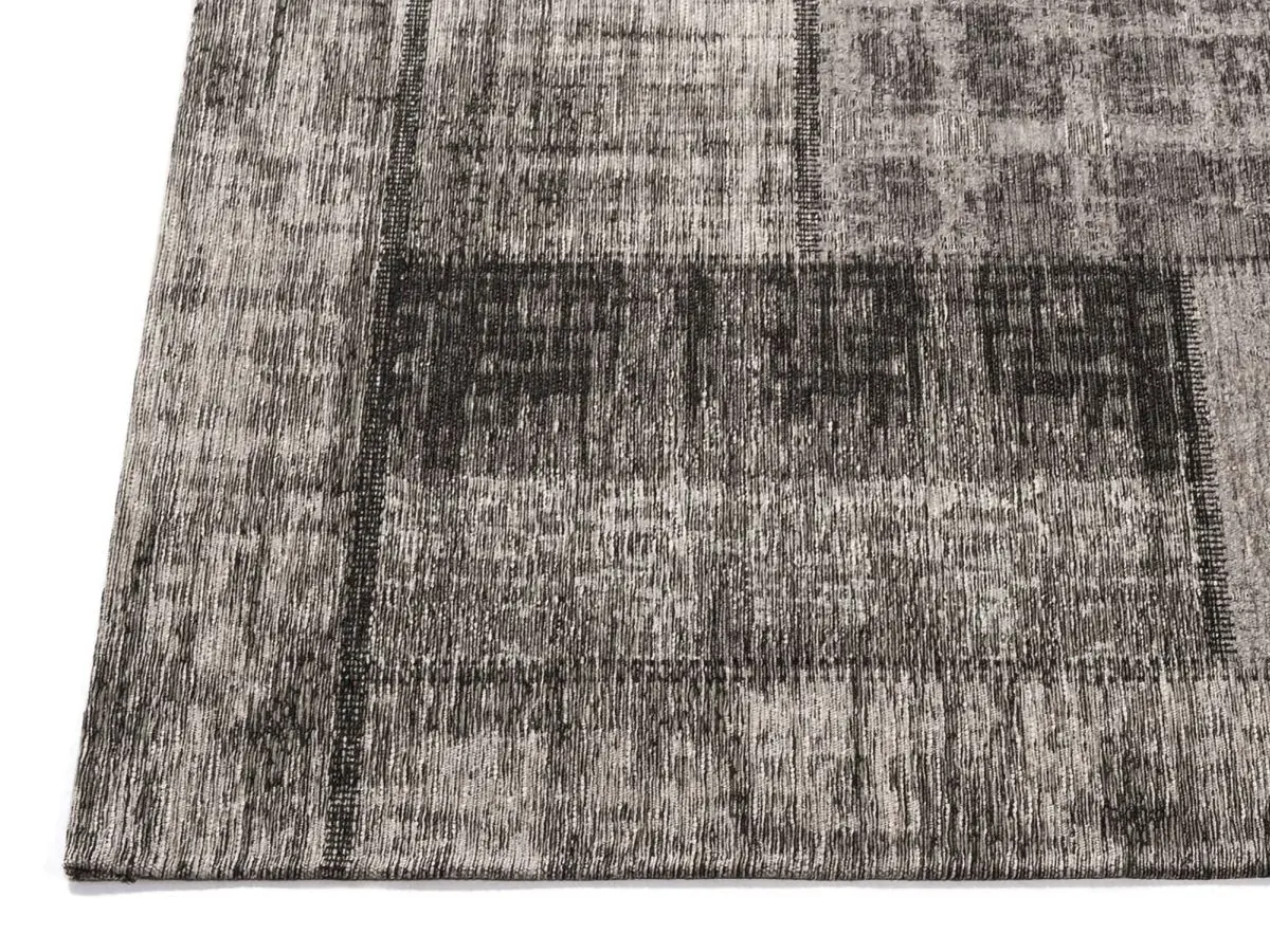 Designteppich Pablo Dunkelgrau Ecke