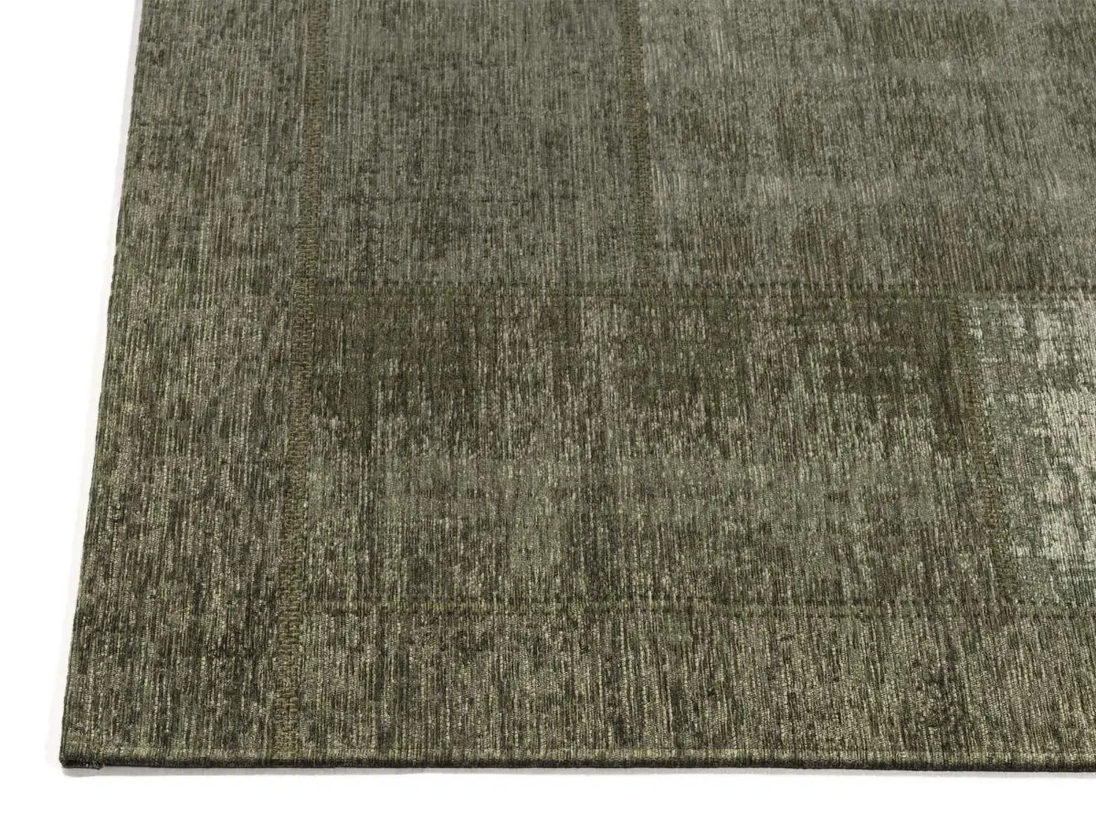 Designteppich Pablo Grün Ecke