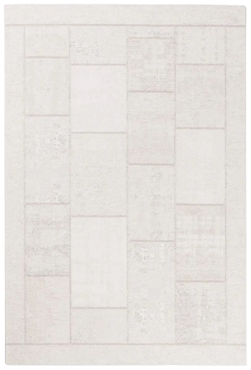 Designteppich Pablo Hellbeige Draufsicht