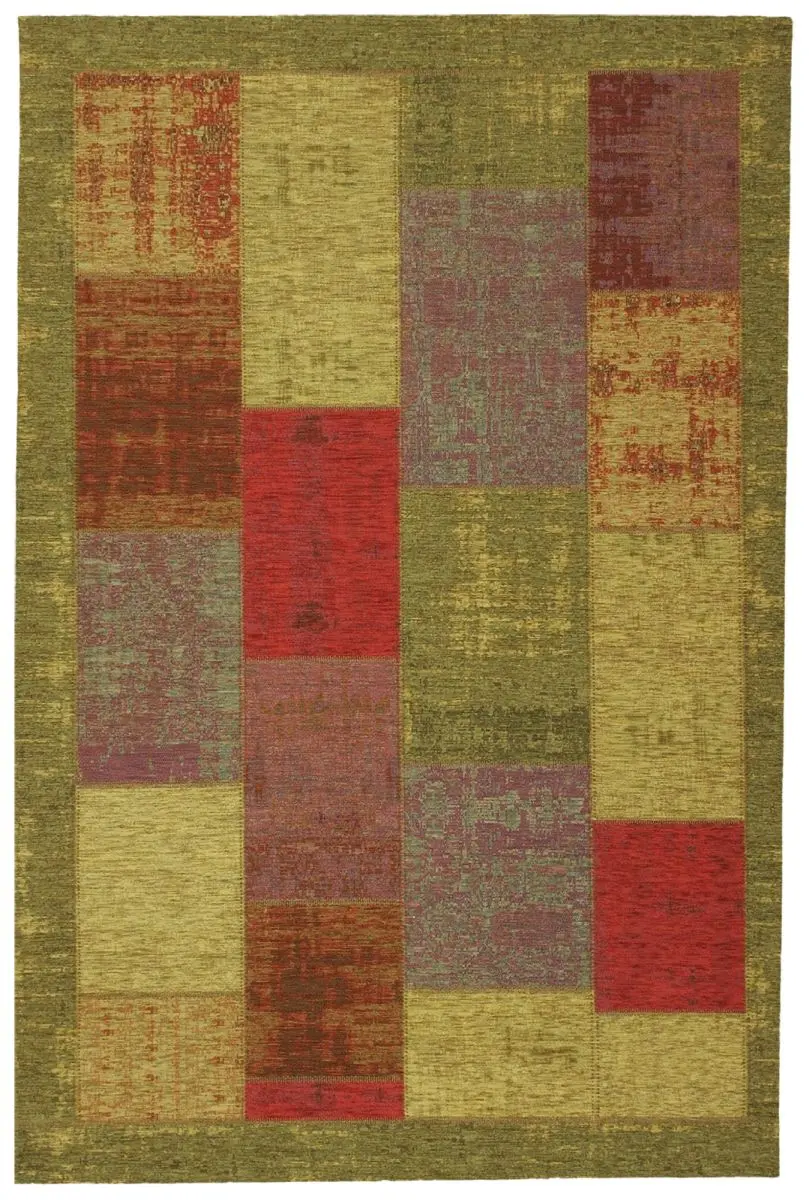 Designteppich Pablo Multi Draufsicht