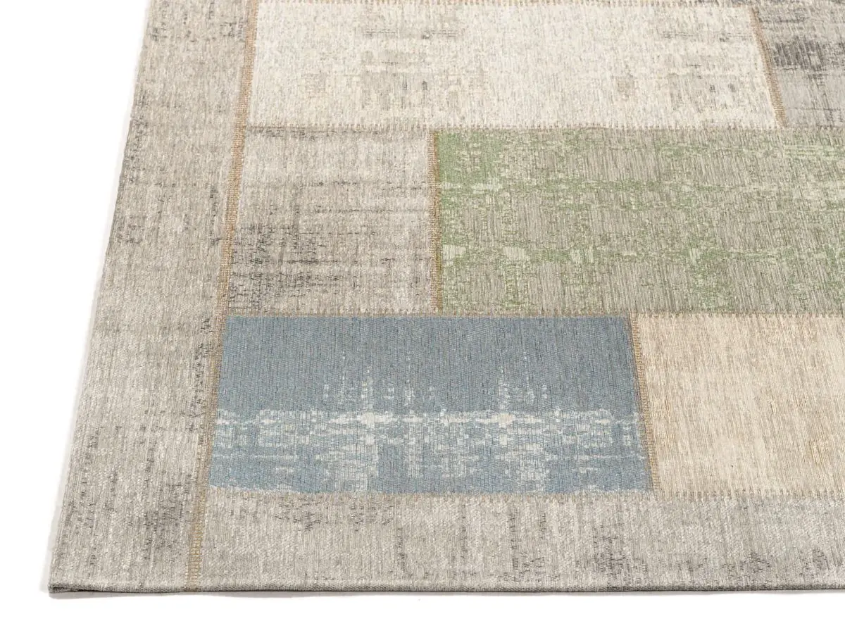 Designteppich Pablo Pastell Ecke