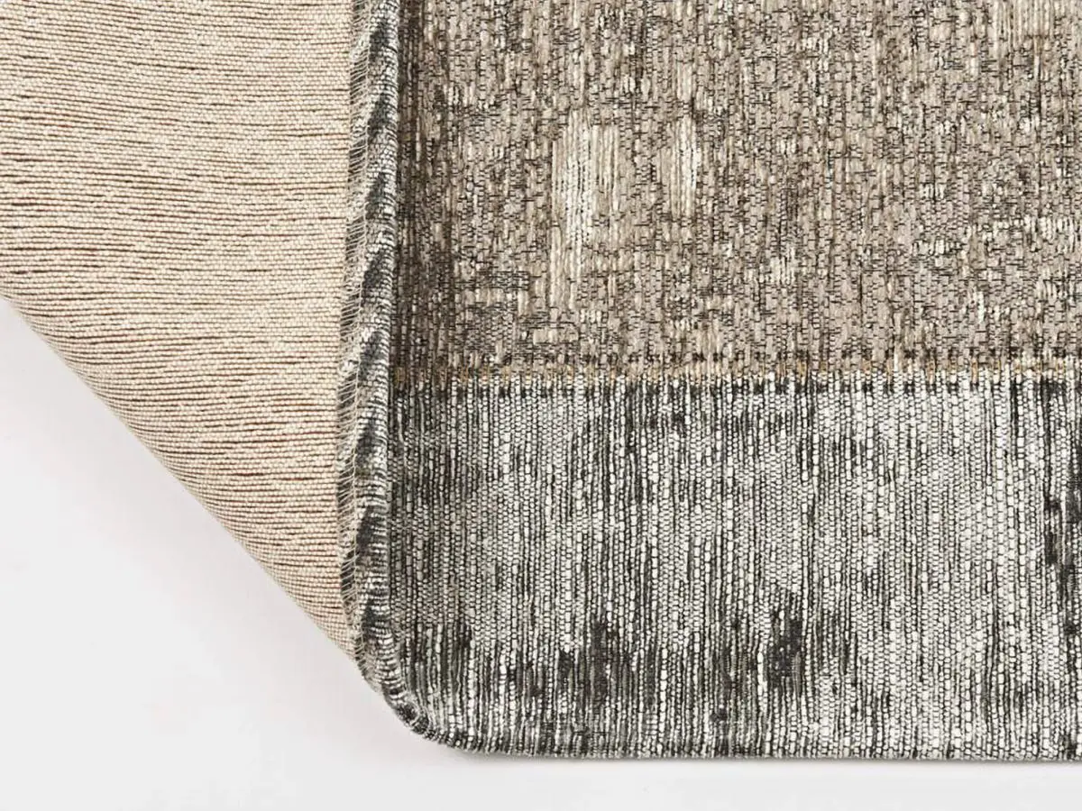 Designteppich Pablo Taupe Rücken