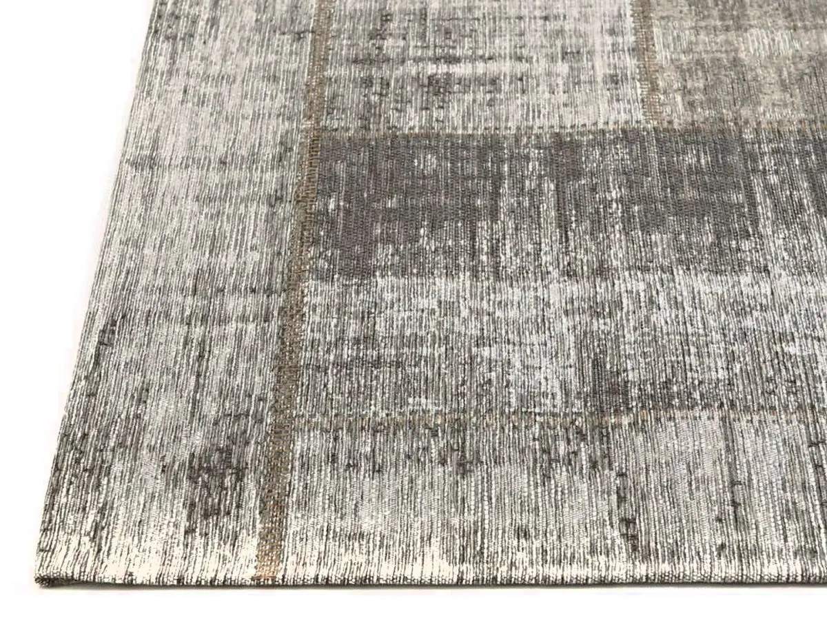 Designteppich Pablo Taupe Ecke