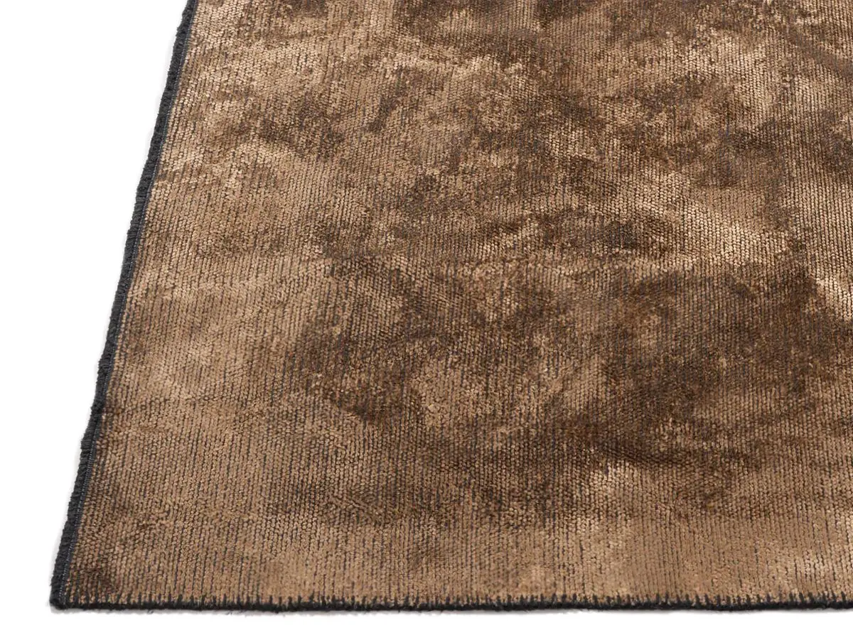 Luxusteppich Royce Kupfer Ecke