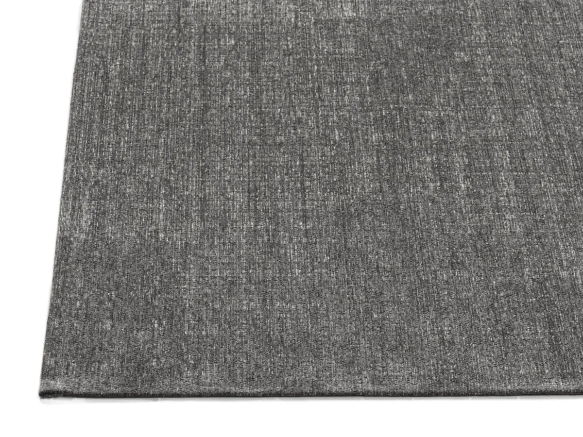 Vintage-Teppich Salamanca Grau Draufsicht