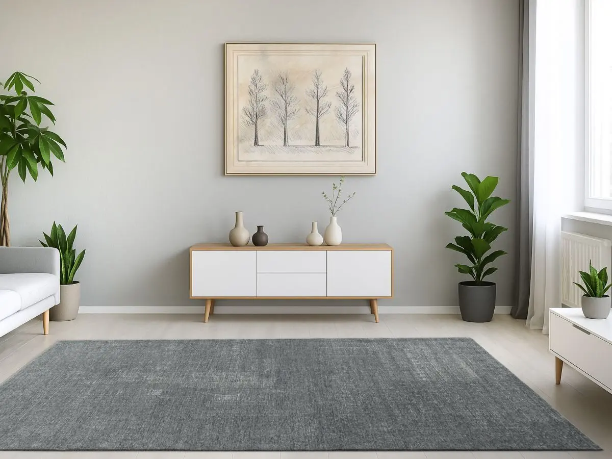 Vintage-Teppich Salamanca Grau Milieubild