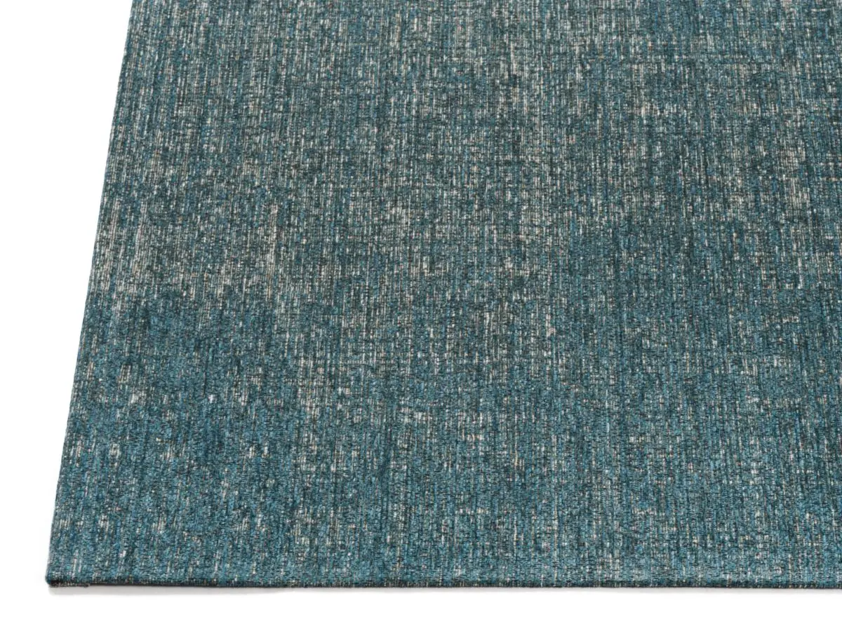 Vintage-Teppich Salamanca Hellblau Draufsicht