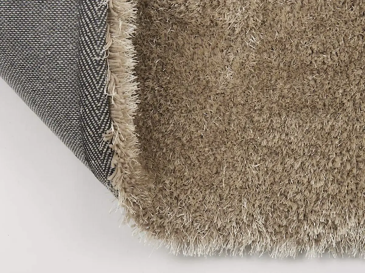 Hochflorteppich Sensit Beige Rücken