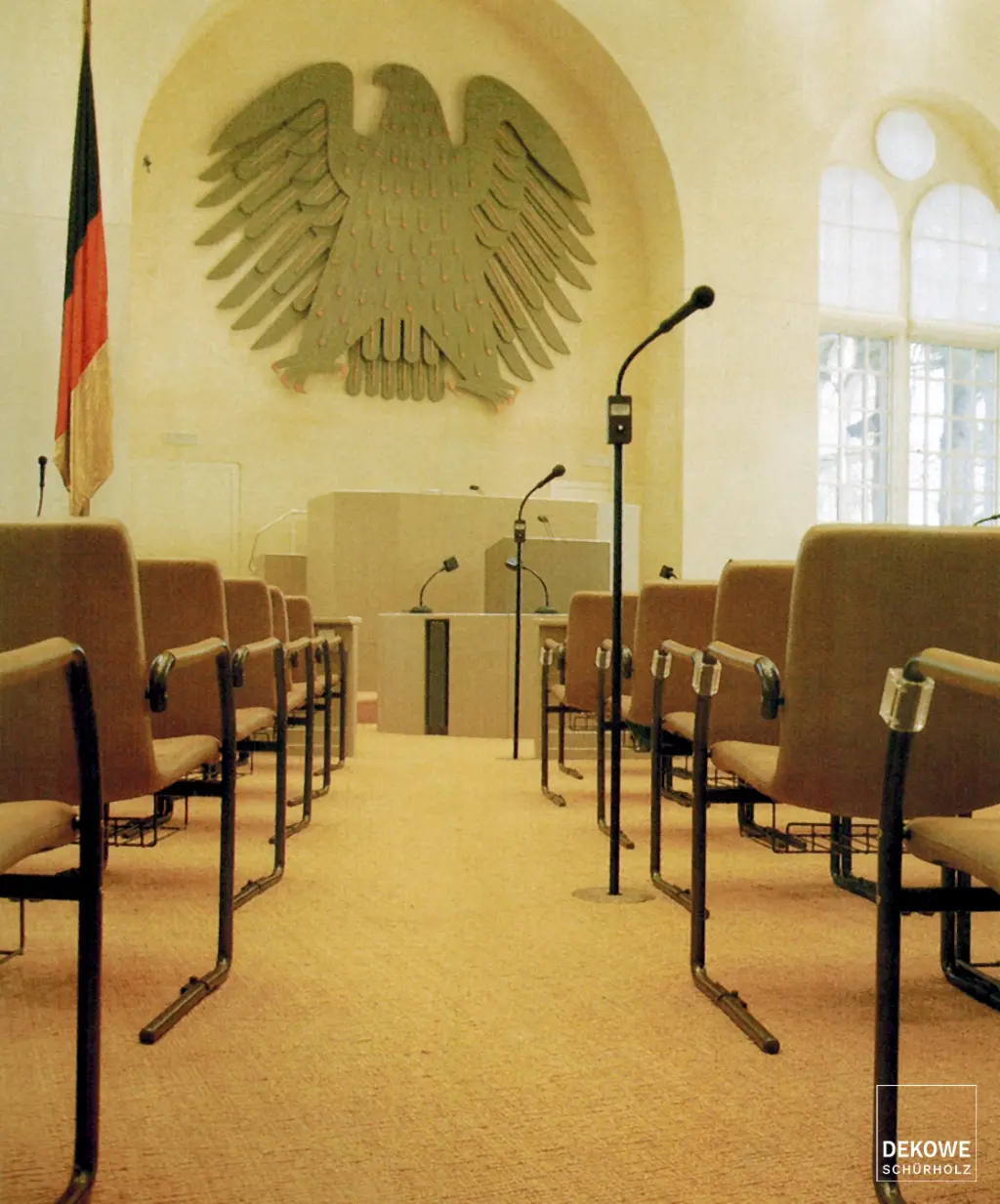 DEKOWE carpet in the German Parliament