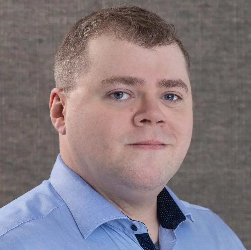 Foto vom Computermenschen