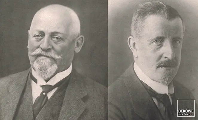 Photos of the the founders of DEKOWE: Mr. Schürholz and Mr. Stevens
