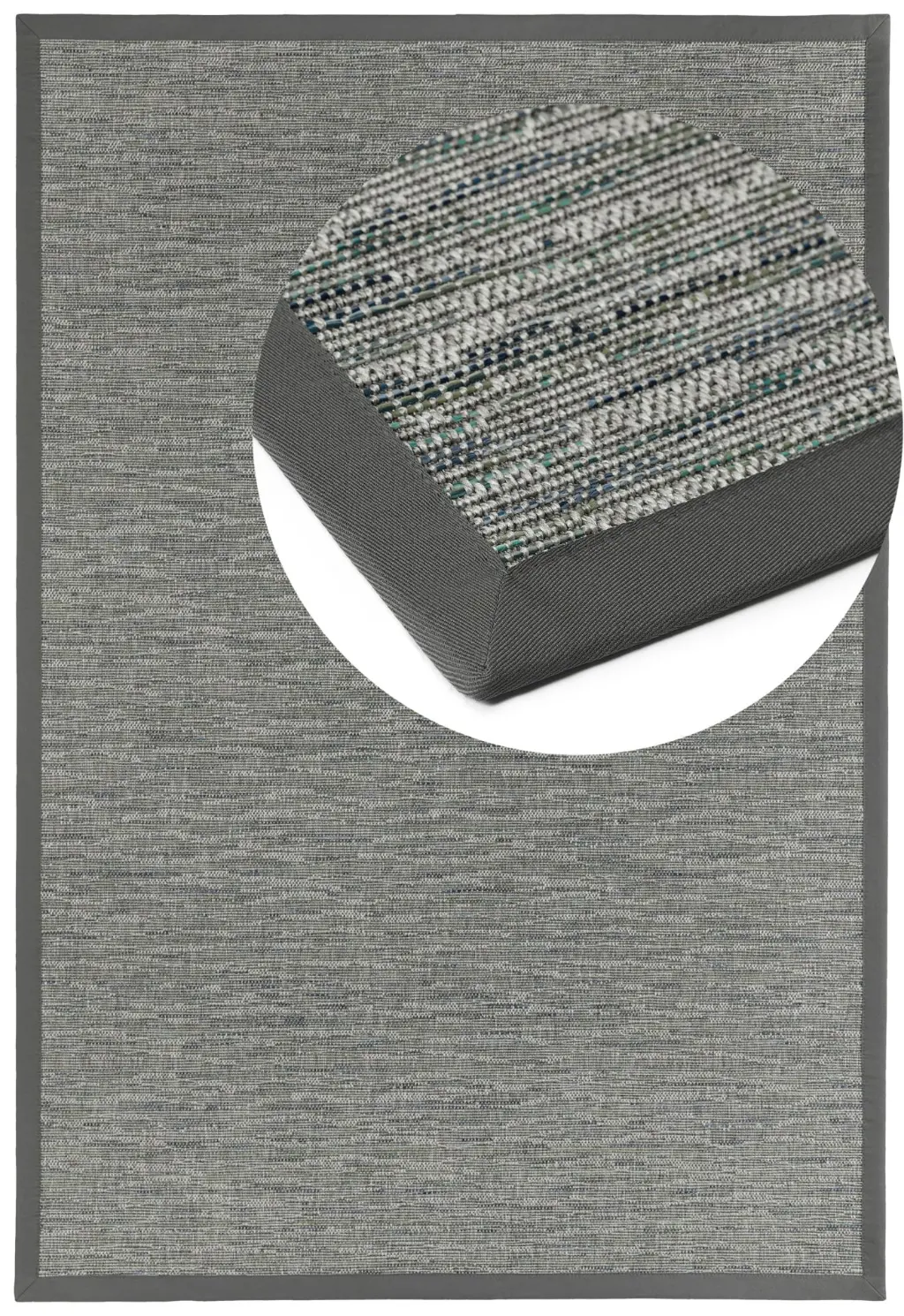 Naturino Basic S2 Platin 004 Multi top view with magnifying glass